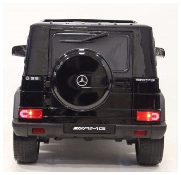 Детский электромобиль Мercedes-Benz AMG G65 4WD черный глянец