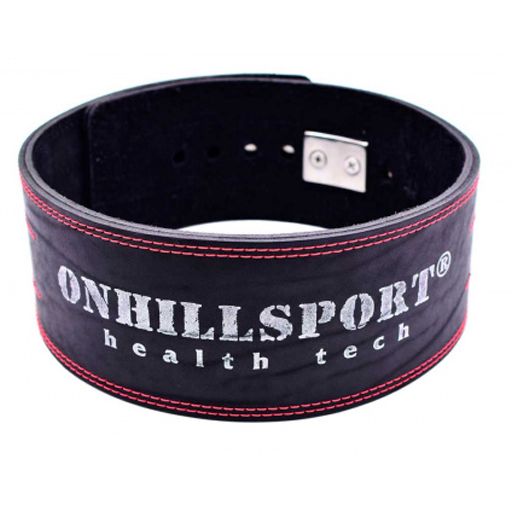 Пояс атлетический с карабином Onhillsport 3 слоя 10 см