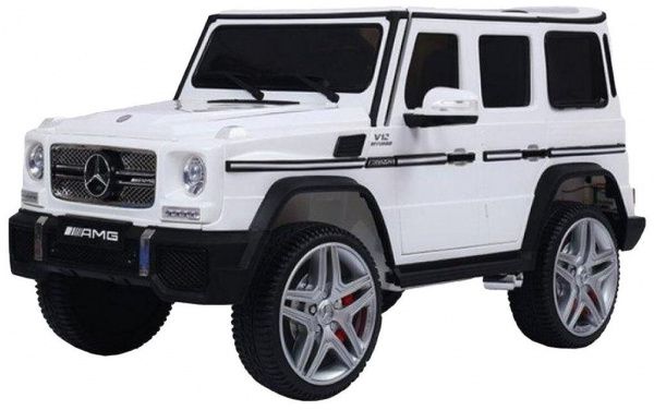 Детский электромобиль Мercedes-Benz AMG G65 4WD белый