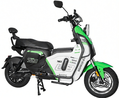 Электроскутер WENBOX U7 1500W (60V/45Ah) Зеленый