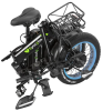 Электровелосипед SYCCYBA H1 (F10) DUAL 20AH синий