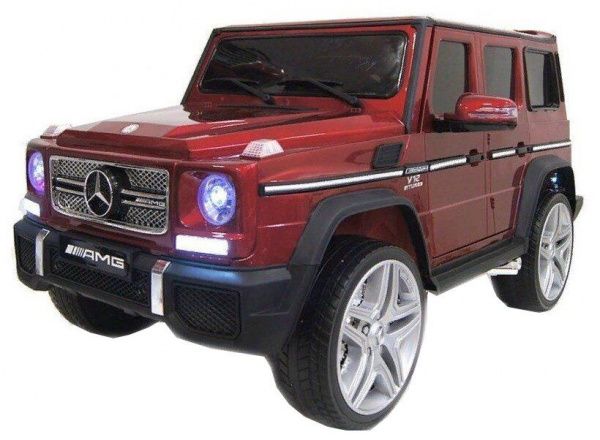 Детский электромобиль Мercedes-Benz AMG G65 вишневый