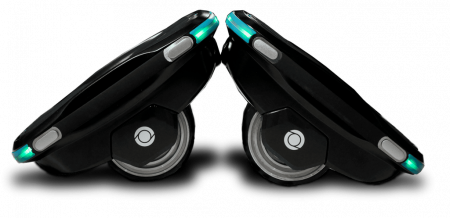 Гироролики SLIPPER X1 BLACK-RED