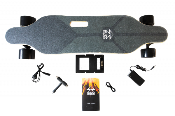 Электроскейт Buzzboards B3 18км + 25км