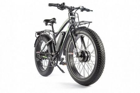 Велогибрид VOLTECO BIGCAT DUAL NEW черный