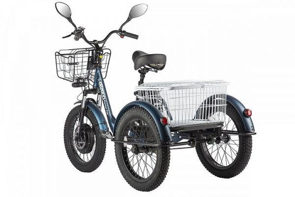 Трицикл Eltreco Porter Fat 700 Темно-синий