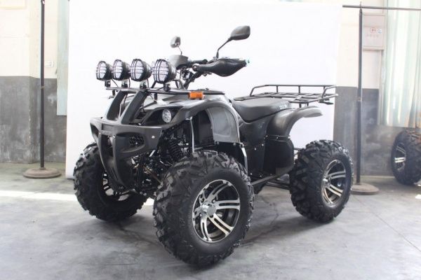 Квадроцикл GreenCamel Sahara A4500 4x4 (72V 4000W R12 alum Дифференциал) армейский желтый
