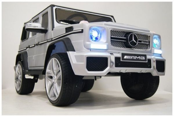 Детский электромобиль Мercedes-Benz AMG G65 серый