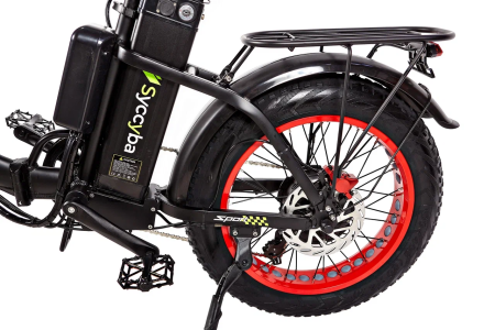 Электровелосипед Syccyba H2 (F11) DUAL 23AH красный