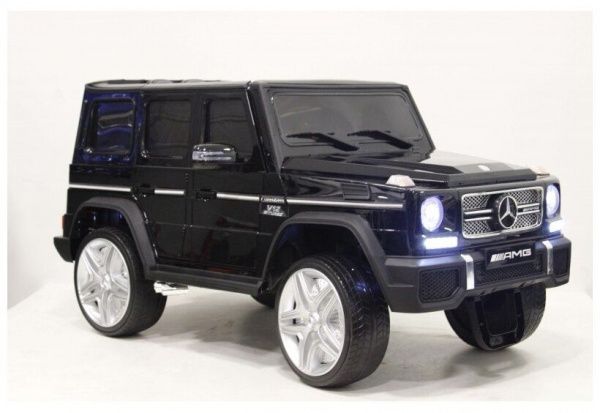 Детский электромобиль Мercedes-Benz AMG G65 4WD черный глянец