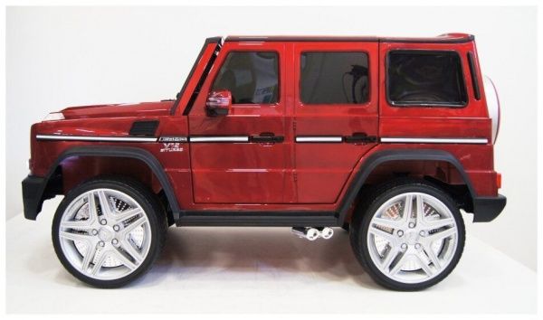 Детский электромобиль Мercedes-Benz AMG G65 вишневый