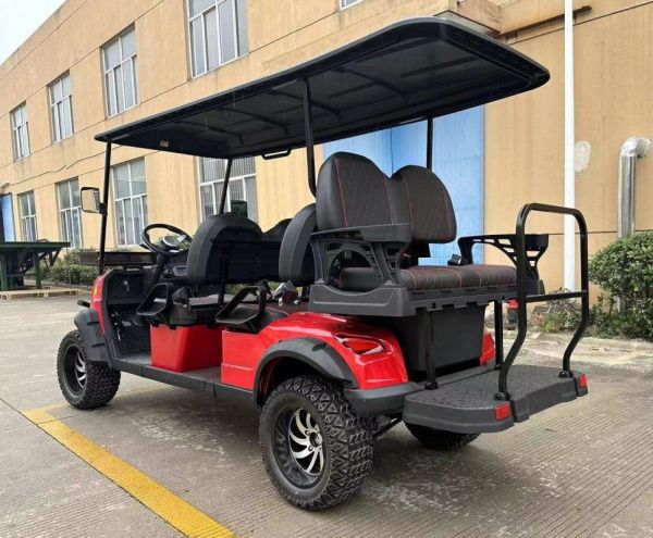Гольфкар GreenCamel Linhai A42L 126Ah/48V (4+2, 4kW AC, R14 литые) LUX lifted