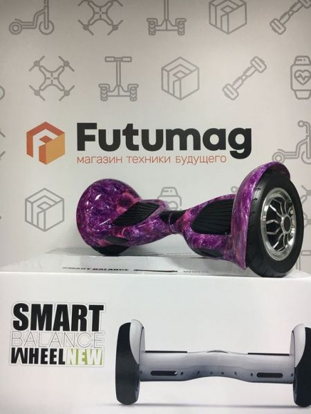 Гироскутер Smart Balance SUV 10 дюймов Розовый Космос