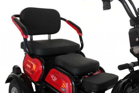 Электроскутер IKINGI SIBTRIKE 1000W 60V25Ah красный