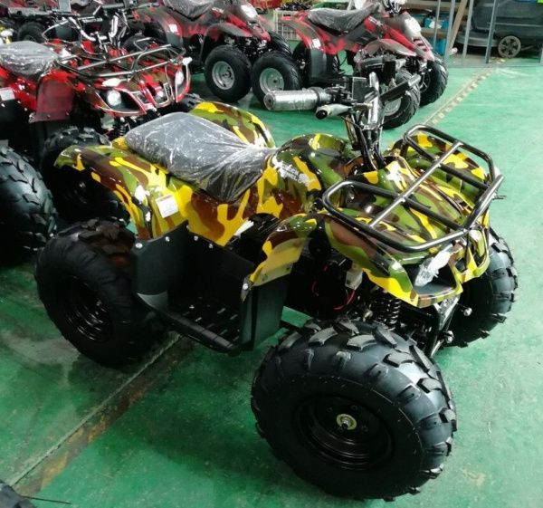 Квадроцикл GreenCamel Атакама T120 (48V 800W R8 Цепной привод) Желтый армейский