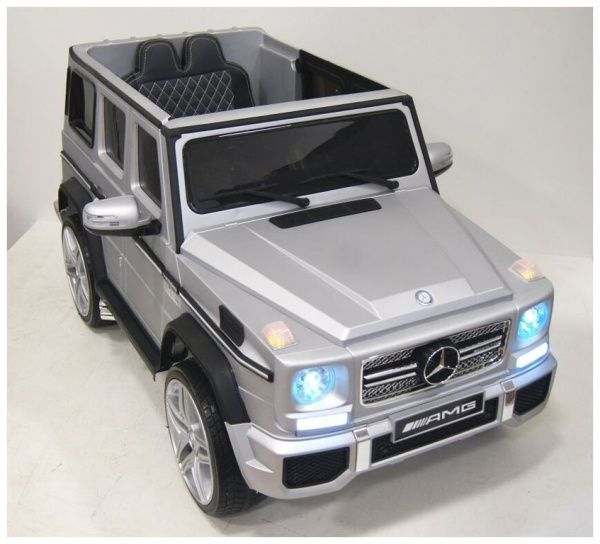 Детский электромобиль Мercedes-Benz AMG G65 серый