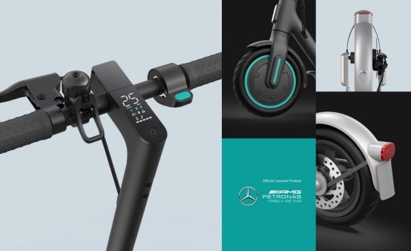 Электросамокат Xiaomi PRO 2 MI ELECTRIC SCOOTER MERCEDES-AMG PETRONAS F1 Edition