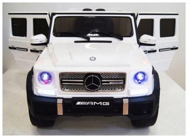 Детский электромобиль Мercedes-Benz AMG G65 4WD белый