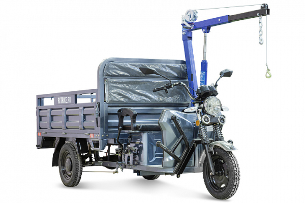 Грузовой электротрицикл Rutrike D4 NEXT с краном 1800 60V1200W
