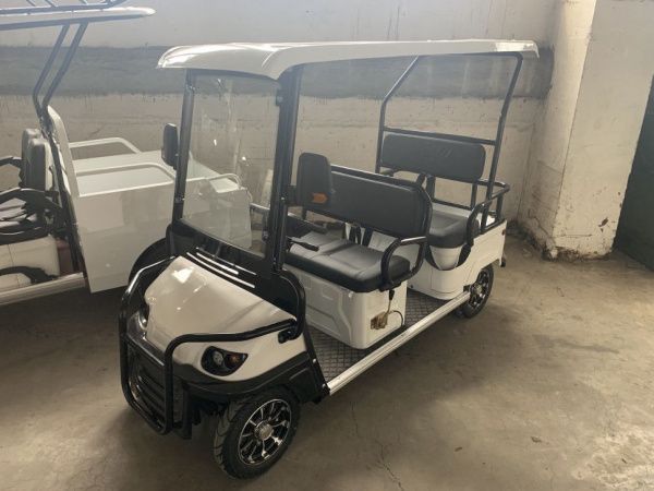 Гольфкар GreenCamel A4 ECO 105Ah/60V (4 seats 1200W R8) пониженная Белый