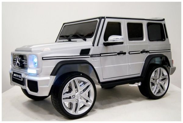 Детский электромобиль Мercedes-Benz AMG G65 серый